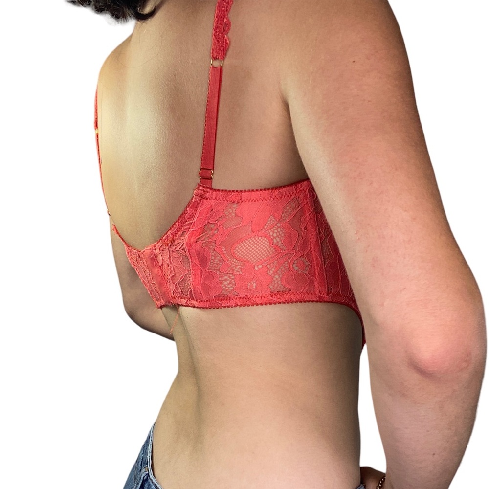 Urban Outfitters Women’s Pink and Red Corset - Picture 3 of 8